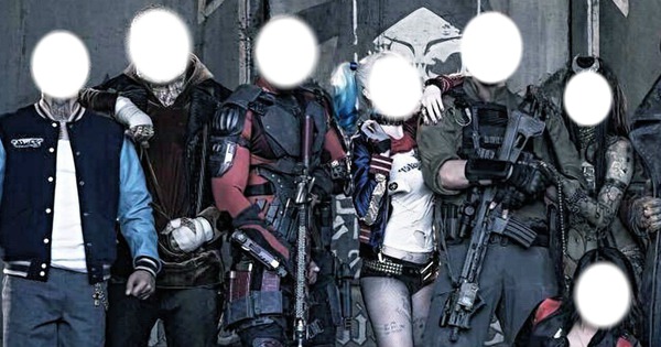 Suicide Squad Fotomontage