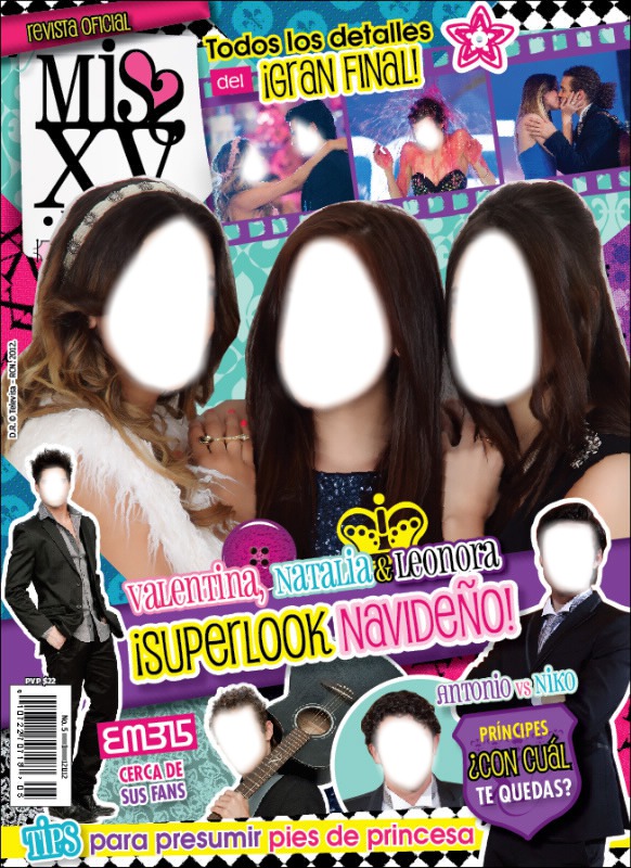 Revista Miss Xv Fotomontāža