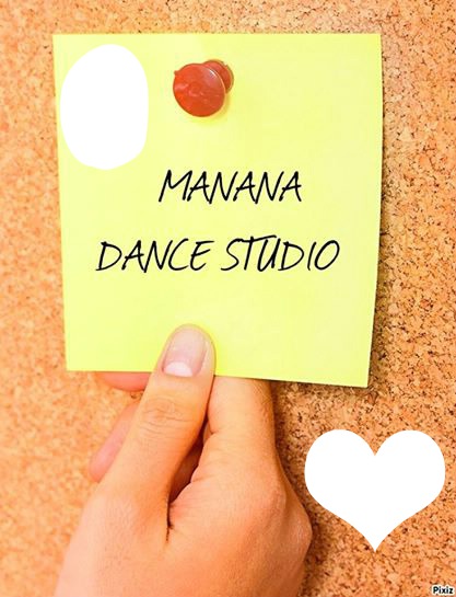 manana dance studio Fotomontáž