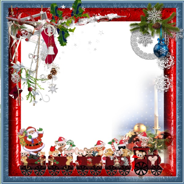 Weihnachten Photo frame effect