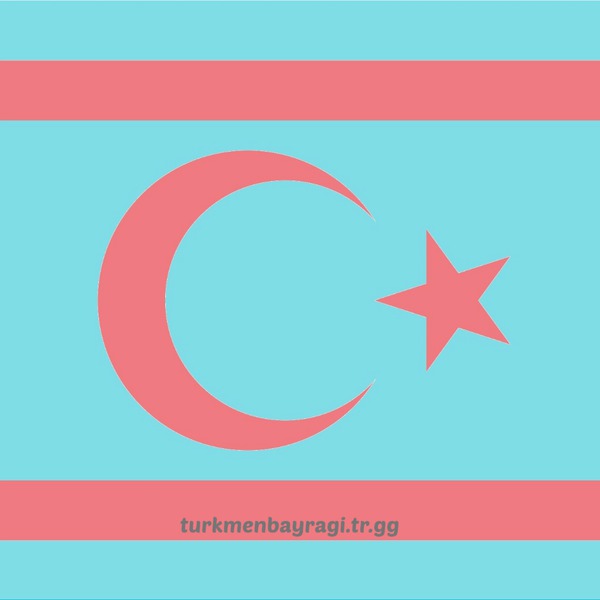 Türkmen Bayrağı Profil Fotoğrafı Montaje fotografico