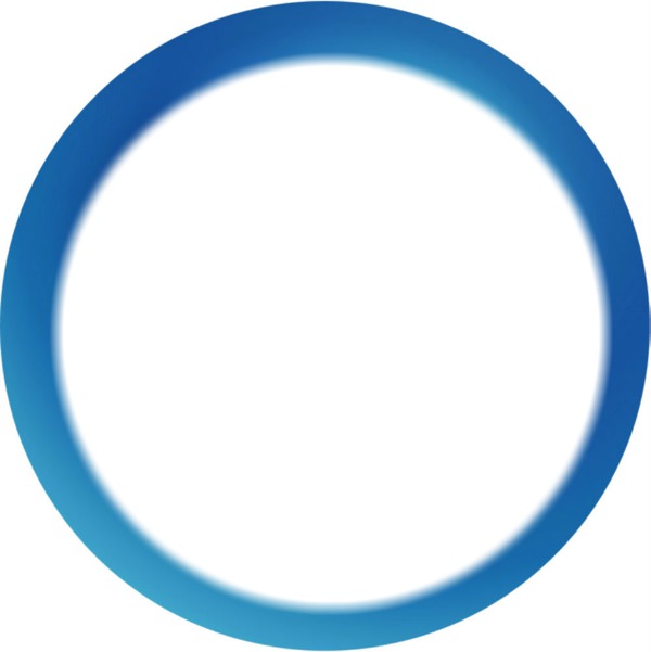 círculo azul Fotomontagem