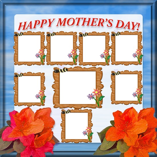 mothers day Photomontage