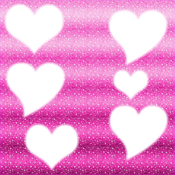 Hearts Photo frame effect