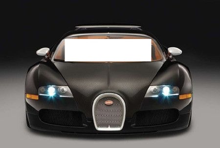 Bugatti フォトモンタージュ