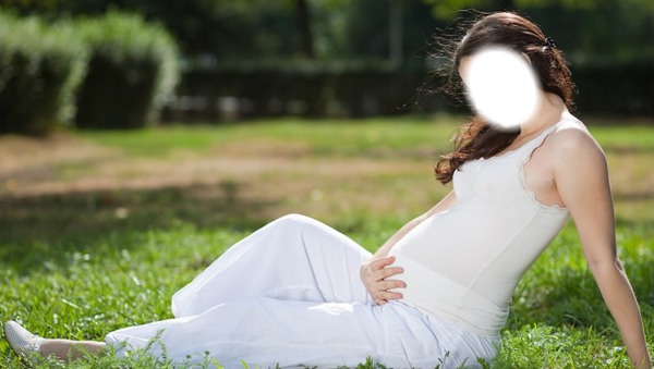 embarazada Photo frame effect