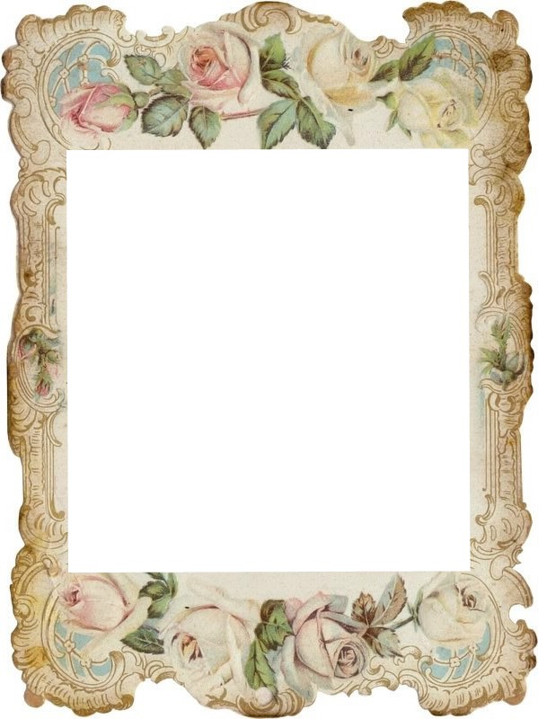 antique frame Fotomontaż