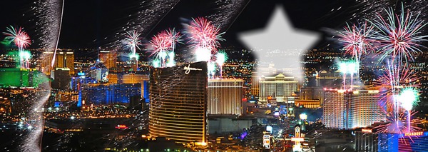 Las Vegas Christmas Fotomontagem