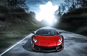 Lamborghini Photo frame effect