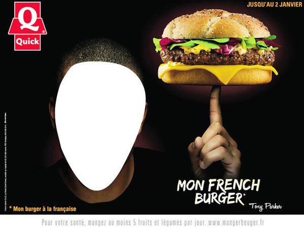 burger Fotomontāža