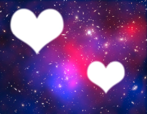 love galaxie Fotómontázs