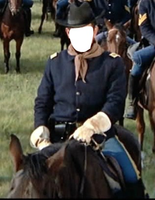 western  cavalerie Fotomontasje