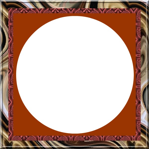 cadre carré marron Fotómontázs