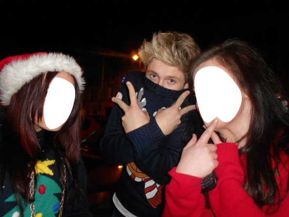 niall horan and fans Fotomontáž