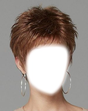 coupe de cheveux femme Фотомонтаж