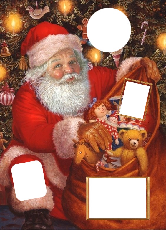 Christmas /Kerst Fotomontage