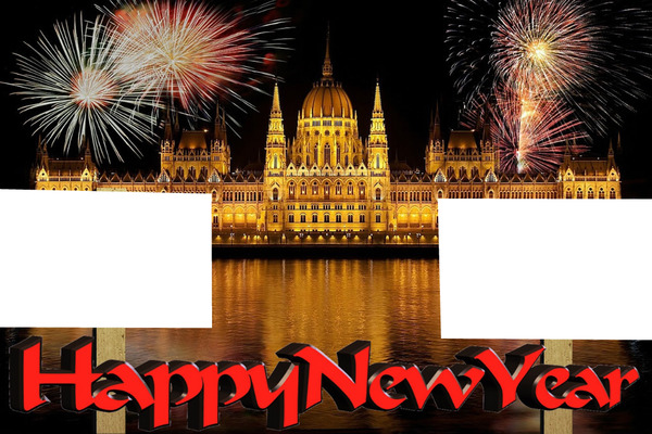 Happy New Year Fotomontaža