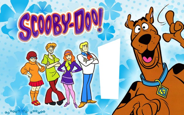 scooby doo Photo frame effect