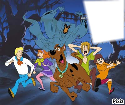 scooby-doo Photo frame effect