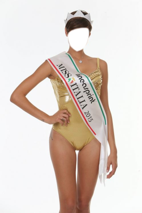 Miss Italia Photo frame effect