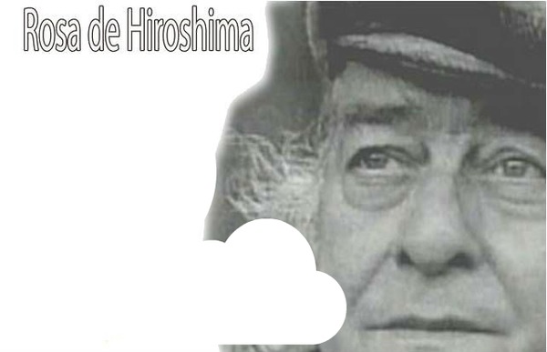 Rosa de Hiroshima Fotomontagem