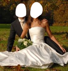 les mariés Fotomontaža