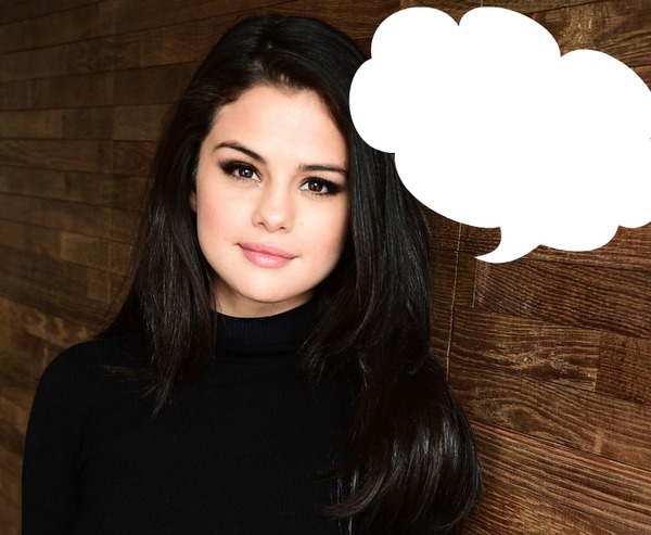 Selena Gomez Diyor ki.... Fotomontasje