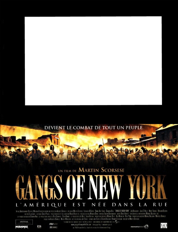 Gang of NY Fotomontage