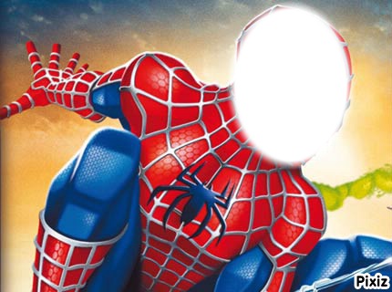 Spiderman-Çocukları Fotomontage