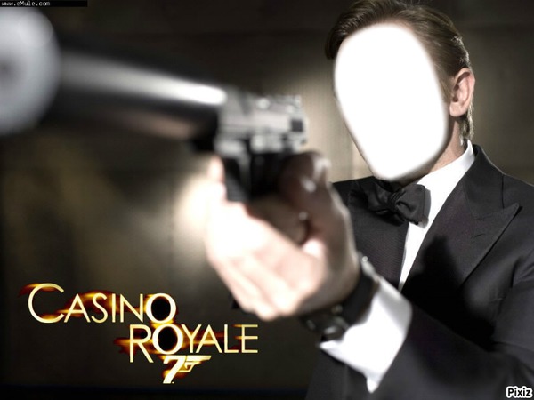 Casino Royale Photo frame effect