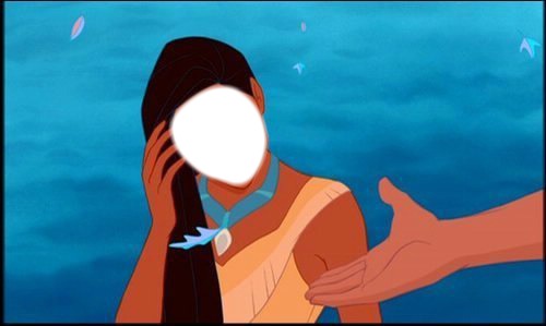 Pocahontas Fotomontaggio