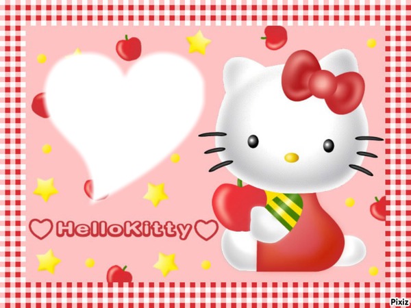 kitty candy Photo frame effect