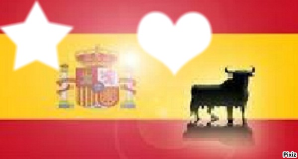 España todo mi orgullo Valokuvamontaasi