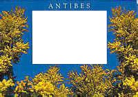 carte postale antibes Fotomontáž