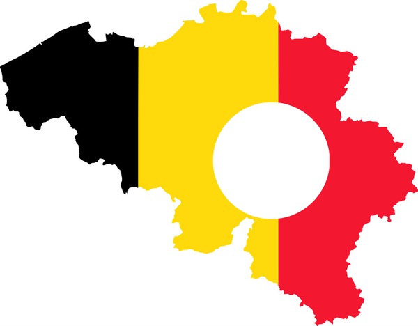 Fête National Belge フォトモンタージュ