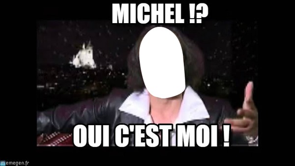 Michel forever tonight Fotomontage