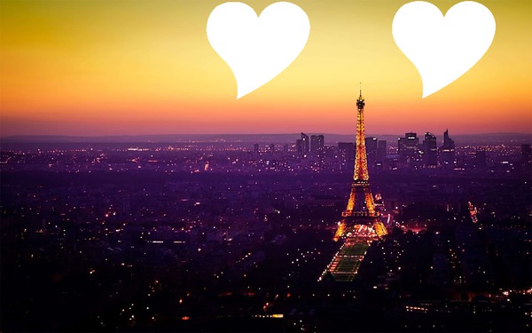 love paris Photomontage