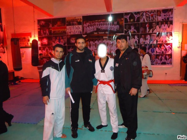 taekwondo Fotomontasje