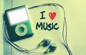 I love music Fotomontaż