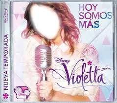 Disco Violetta Hoy Somos Mas Fotomontáž