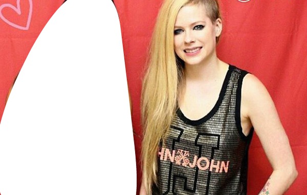 Avril Lavigne Фотомонтаж