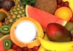 fruits Fotomontaža