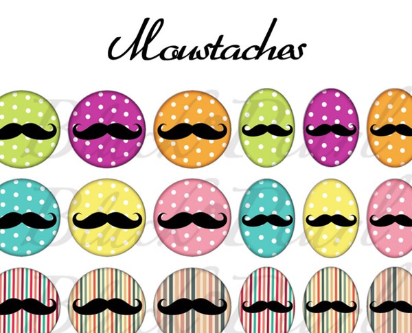 moustaches Fotomontage