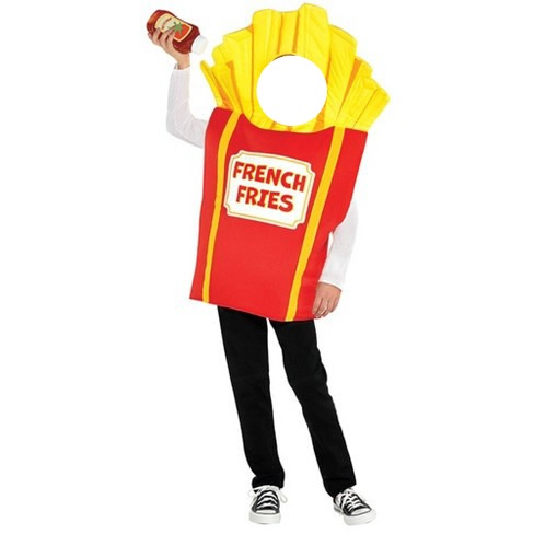 french fry costume フォトモンタージュ