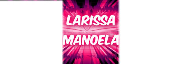 Capa da Larissa Manoela Fotomontagem