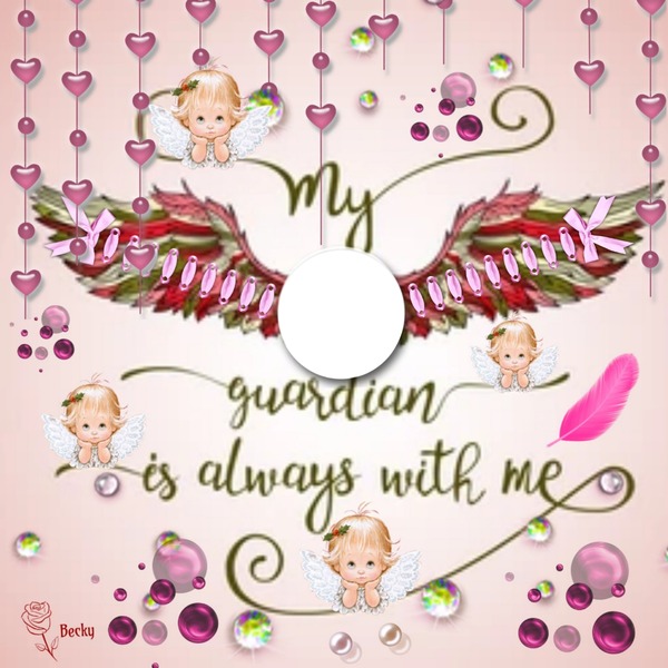 my guardian angel is always with me Montage photo