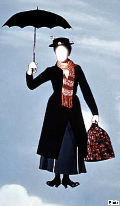 Mary poppins Photomontage