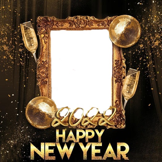 renewilly new year 22 Photo frame effect