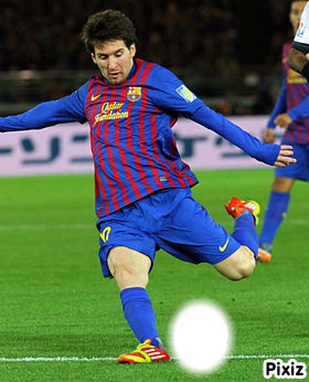 Messi Montaje fotografico