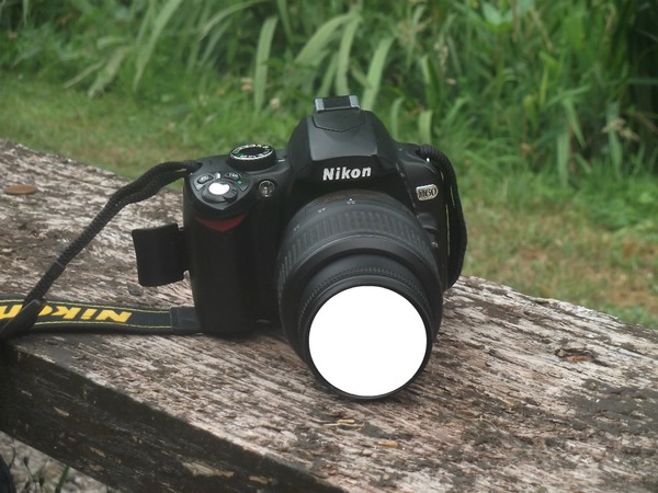 Nikon D60 Fotomontaža